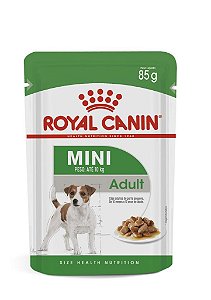 Sachê Royal Canin Cães Adultos Raças Mini 85g