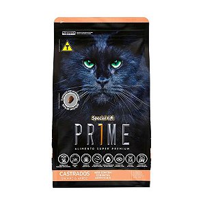 Special Cat Prime Castrados Salmão e Arroz 10,1Kg