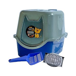 Toalete para Gatos DuraPets Azul