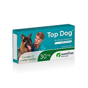 Top Dog 30Kg com 2 Comprimidos