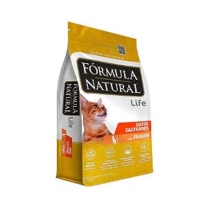 Fórmula Natural Gatos Castrados Frango 7Kg