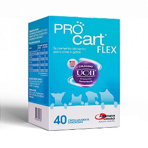 Pro Cart Flex com 40 Cápsulas Moles