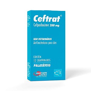 Ceftrat 200mg com 12 Comprimidos