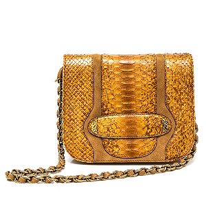 GUCCI  Bolsa Gucci Couro Creme - Trash Chic