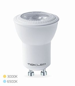 LAMPADA MR11 GU10 MINI DICROICA 6500K