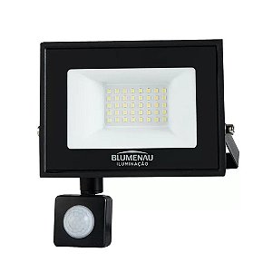 REFLETOR TECH SENSOR LED IP65  ALUM BIVOLT 50W 6,500K