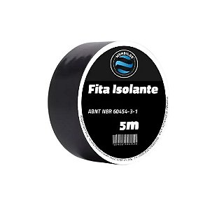 FITA ISOLANTE 5M PRETA