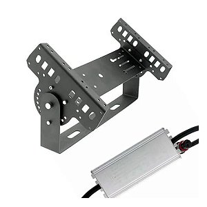 SUPORTE LATERAL PARA MODULO HIGH POWER LED 1X100W