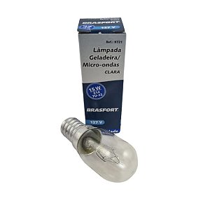 LAMPADA GELADEIRA 15W 127V E-14