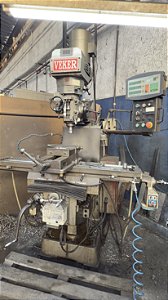 Fresadora Ferramenteira ISO 40 - VK 430i digital Suprasonic VEKER