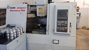 CENTRO DE USINAGEM VERTICAL ROMI - DISCOVERY 760 - ANO 2001