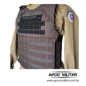 Colete Modular Combat Tático Marron