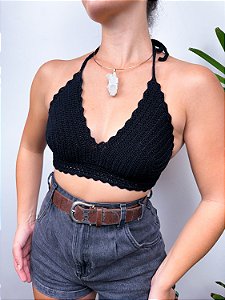 Cropped Aurora | Preto