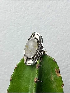Anel Hippie Mudra | Quartzo Branco