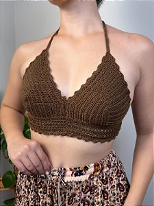 Cropped Aurora | Chocolate