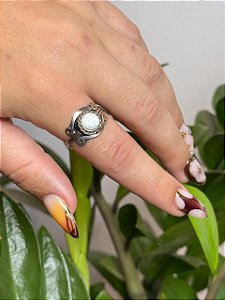 Anel Hippie Mudra | Madre  Pérola