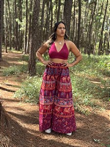 Calça Indiana Pantalona