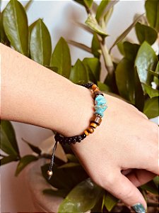 Pulseira Boho Macramê | Howlita