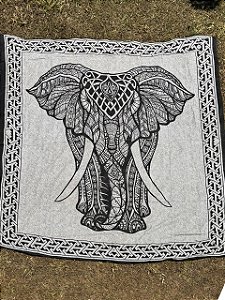 Colcha Indiana | Elefante Casal