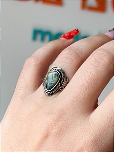 Anel Mudra | Jaspe Verde