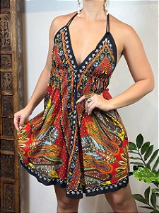 Vestido Indiano Barbarella | Vermelho