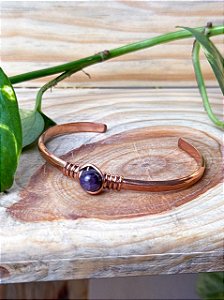 Bracelete Cobre | Ametista