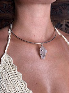 Gargantilha Pangeia | Cristal