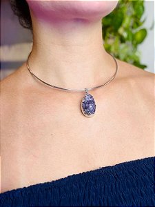 Gargantilha Pangeia | Ametista