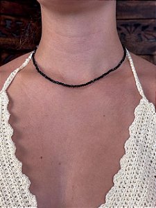 Choker Cristal | Preta