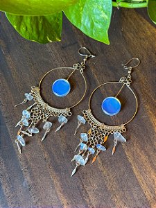 Brinco Hippie | Resina Lua