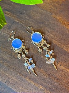 Brinco Hippie | Resina Lua