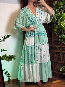 Vestido Indiano Zoe | Amazonita