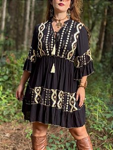 Vestido Indiano Íris | Turmalina