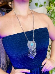 Colar Bali | Aquamarine