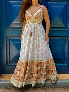 Vestido Indiano Cornalina | Laranja