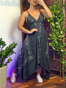 Vestido Tribal | Chumbo 2