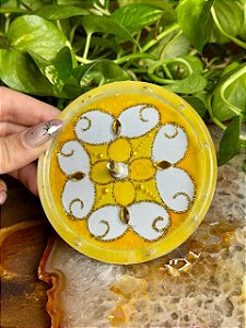 Incensário Mandala | Amarelo