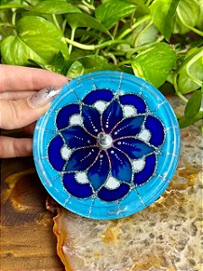 Incensário Mandala | Azul