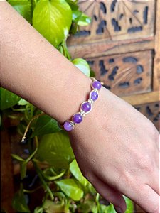 Pulseira Macramê | Ametista