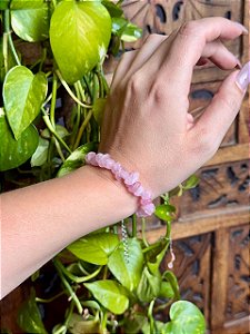 Pulseira | Quartzo Rosa