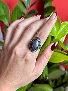 Anel Mudra | Hematita