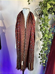 Pashimina Bohemian | Vermelha 1