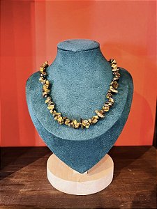 CHOKER | COLAR DE OLHO DE TIGRE