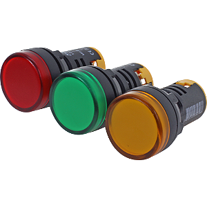 SINALIZADOR 22MM VERDE - 220VCA METALTEX