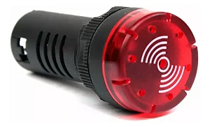 SINALIZADOR 22MM SONORO/LED - 220VCA METALTEX