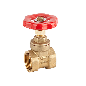 VALVULA GAVETA LATAO F-F BSP PASS. PLENA PN10 1.1/4P GENEBRE