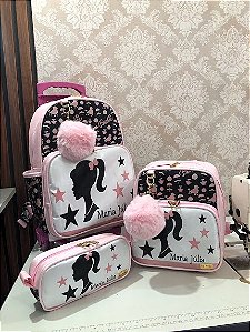 COMBO DO PROJETO DO KIT ESCOLAR 01 COM 3 PEÇAS