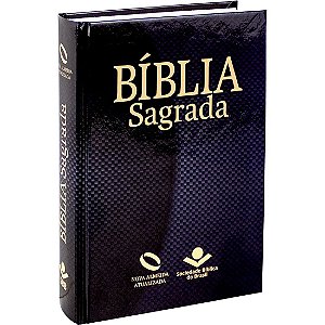 Bíblia Sagrada Capa Dura Letra Normal Preto
