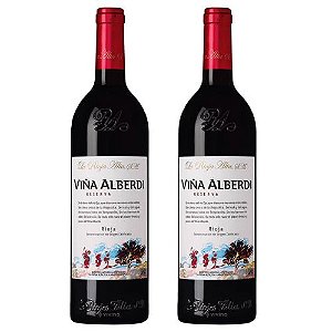 Vinho La Rioja Alta Vina Alberdi Reserva - Safras 2015 e 2016