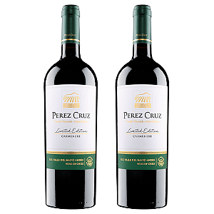 Vinho Perez Cruz Limited Edition Carmenere- Safras 2019 e 2020
